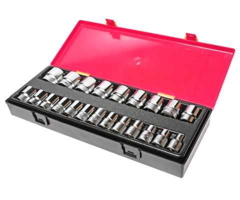 Набор головок 8-32мм, 1/2", 12-гр. 22ед.