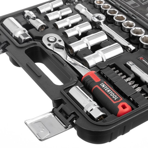 Набор инструментов 3/8", 39ед., Cr-V STORM INTERTOOL ET-8039