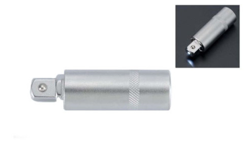 1/2" Удлинитель с подсветкой L=80 мм (код 8044080L)