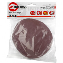 Круг наждачный самоклеющийся INTERTOOL BT-0560