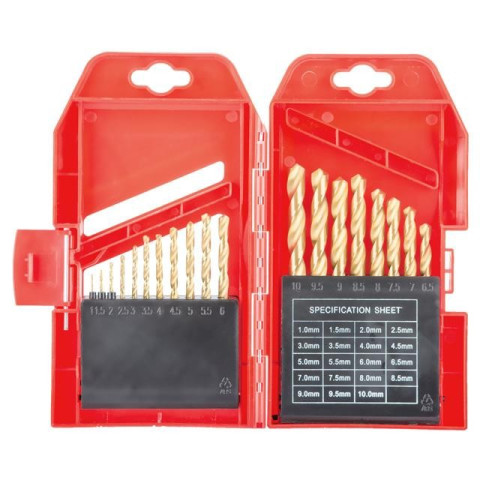 Набор сверл по металлу HSS INTERTOOL SD-0019