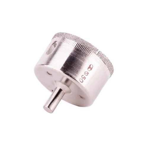 Сверло алмазное трубчатое по стеклу и керамике 50 мм INTERTOOL SD-0368