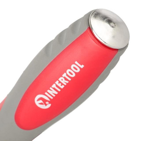 Стамеска 18мм, Cr-V, двухкомпонентная рукоятка INTERTOOL HT-3518