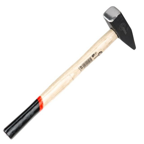 Молоток слесарный 800г ручка ясень INTERTOOL HT-0255