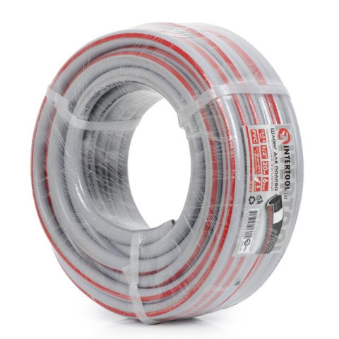 Шланг для полива 5-ти слойный 1/2", 20м, армированный PVC INTERTOOL GE-4132