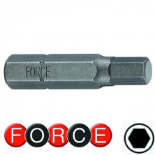 1/4 Бита шестигранная (HEX) 5 мм, L=25 мм (FORCE 1242505)