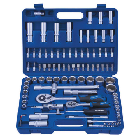 Набор инструментов в кейсе 1/4", 1/2" 94ед. (6-гр.) СТАНДАРТ ST-0094-6
