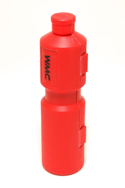 Набор инструментов для обслуживания велосипеда 27пр.+держатель фляги,в тубе(красный)