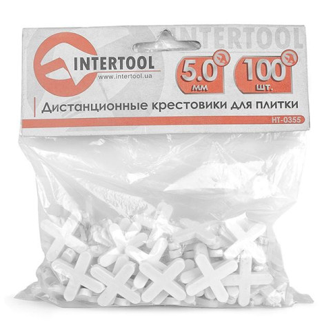 Набор дистанционных крестиков для плитки INTERTOOL HT-0355