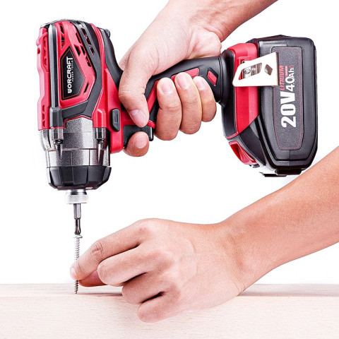 Аккумуляторный гайковерт ударный WORCRAFT CIS-S20Li