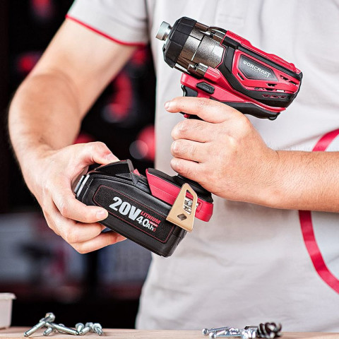 Аккумуляторный гайковерт ударный WORCRAFT CIS-S20Li