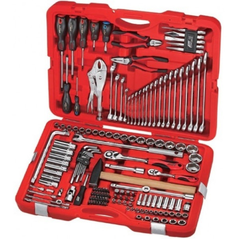 Набор инструмента 1/4" и 1/2" 156ед.