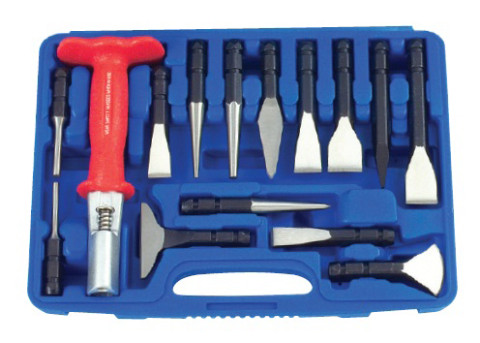 Набор ударных насадок в кейсе 15 пр. (код 915U3)