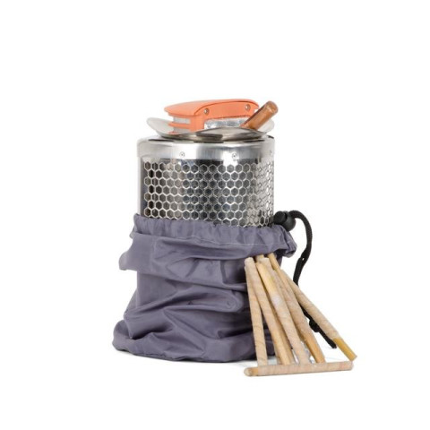 Печь походная универсальная (Camp Stove), для обогрева, приготовления пищи и зарядки гаджетов INTERTOOL GS-0050