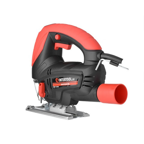 Электролобзик 900 Вт, 500-3000 ход/мин, угол 90-45, гл.распила 80 мм INTERTOOL WT-0481