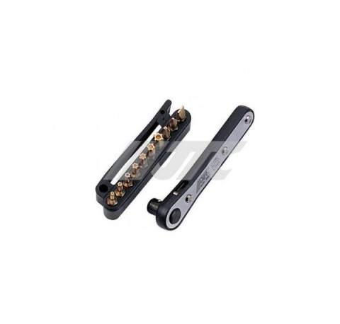 Набор насадок T10H-T40H с трещоткой 11ед.