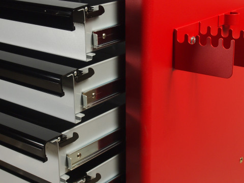 Тележка инструментальная с набором инструмента 344ед.