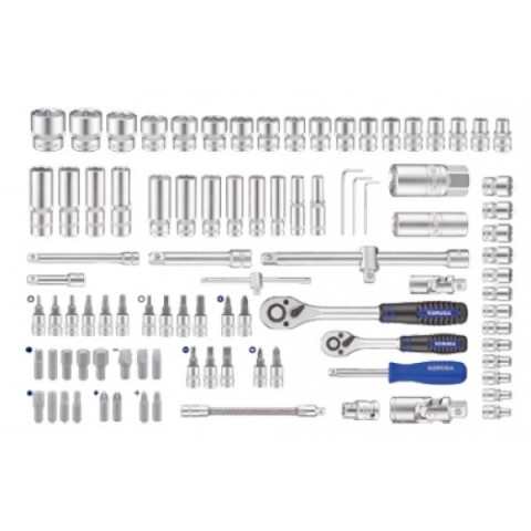 Набор инструмента 1/4" и 1/2" 94ед.