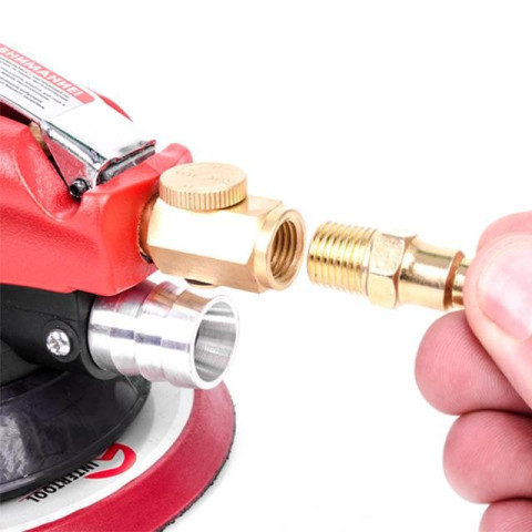 Шлифмашина пневматическая эксцентриковая 150 мм INTERTOOL PT-1007