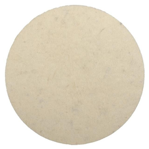 Диск полировальный из натурального войлока самоклеющийся 125*7 мм INTERTOOL BT-0601