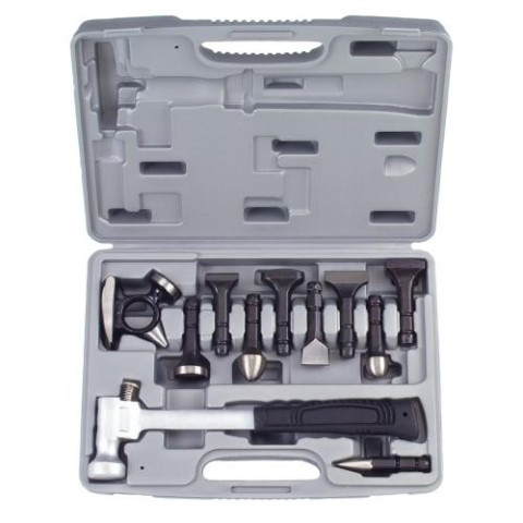 Рихтовочный молоток со сменными насадками 11 пр. (код 911M1)