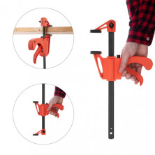 Струбцина автомат 200x60мм INTERTOOL HT-6022