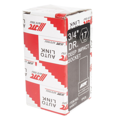 Головка торцевая ударная глубокая 3/4" 6гр. 17мм  L= 90мм