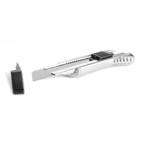 Нож с отломным лезвием INTERTOOL HT-0504