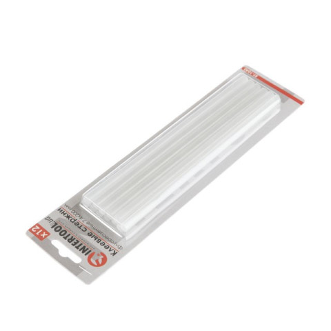 Комплект флуоресцентных клеевых стержней 7.4 мм*200мм, 12 шт INTERTOOL RT-1040