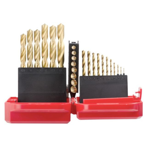 Набор сверл по металлу HSS INTERTOOL SD-0025