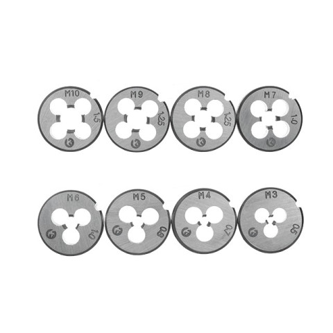 Набор плашек M6-M12 и метчиков M3-M12 INTERTOOL SD-8020