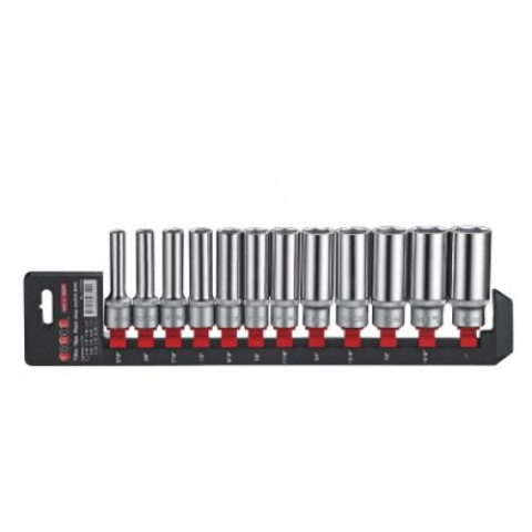 1/2 Набор головок 12-гр. глубоких 12 пр. (5/16-1) (FORCE 4127S-9)