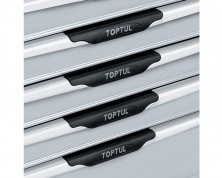 Тележка инструментальная профессиональная TOPTUL (Pro-Line) 7 секций (красная) TCAC0702